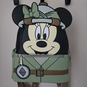 Loungefly Disney Parks Safari Minnie backpack